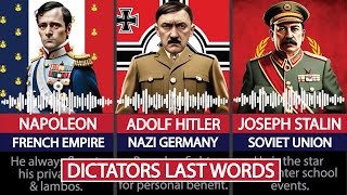 Last Words of Dictators