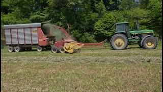 Avoided A Disaster Chopping Haylage