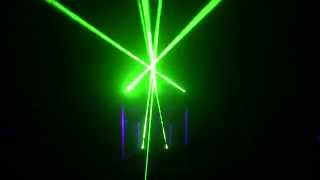 Laser Blade G Mini Moving Head Green Laser 