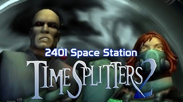 Xin Plays: TimeSplitters 2 (PS2): Part 10: 2401 Space Station