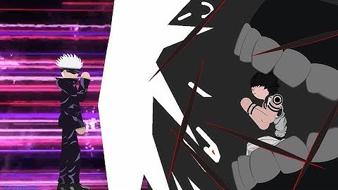 sukuna vs gojo domain clash | sticknodes