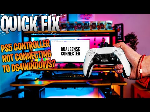 DS4Windows FIX - How To Fix PS5 Controller Not Connecting To DS4