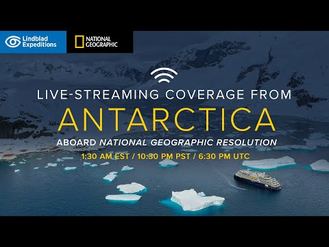 Solar Eclipse Livestream From Antarctica | Lindblad Expeditions December 4, 2021
