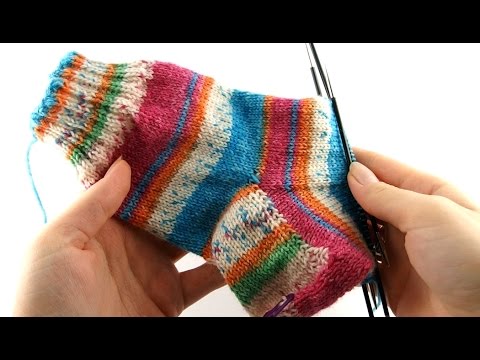 Video: How To Knit 5 Knitting Socks