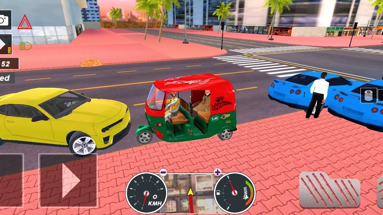 Tuk Tuk Auto Rickshaw Simulator 3D Game And Android Game /ios gameplay ...