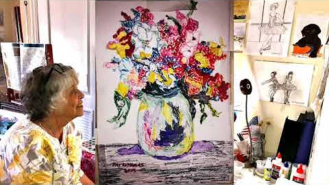 Learn to draw and paint at any age? Pat Reynolds d...