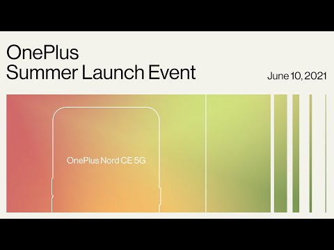 OnePlus Nord CE 5G Summer Launch Event