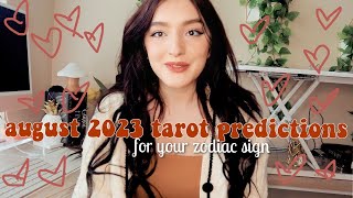 ✨🍰 August 2023 Tarot Predictions For Your Zodiac Sign 🍰✨