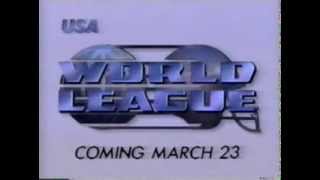 1991 USA "World League Football" commercial