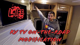 Making an RV TV Work While Driving