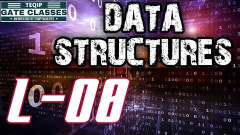 Lec-08 | CSE | Data Structures by Gourav Sir- UTM Address Calculation using RMO |by #TEQIP_Faculties