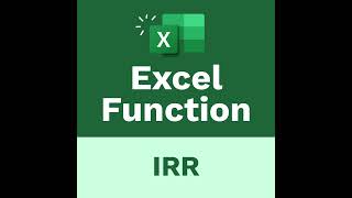 The Learnit Minute - IRR Function #Excel #Shorts screenshot 5
