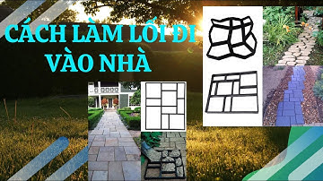 Cách Làm Lối Đi Vào Nhà | Khuôn Bê Tông | MQB
