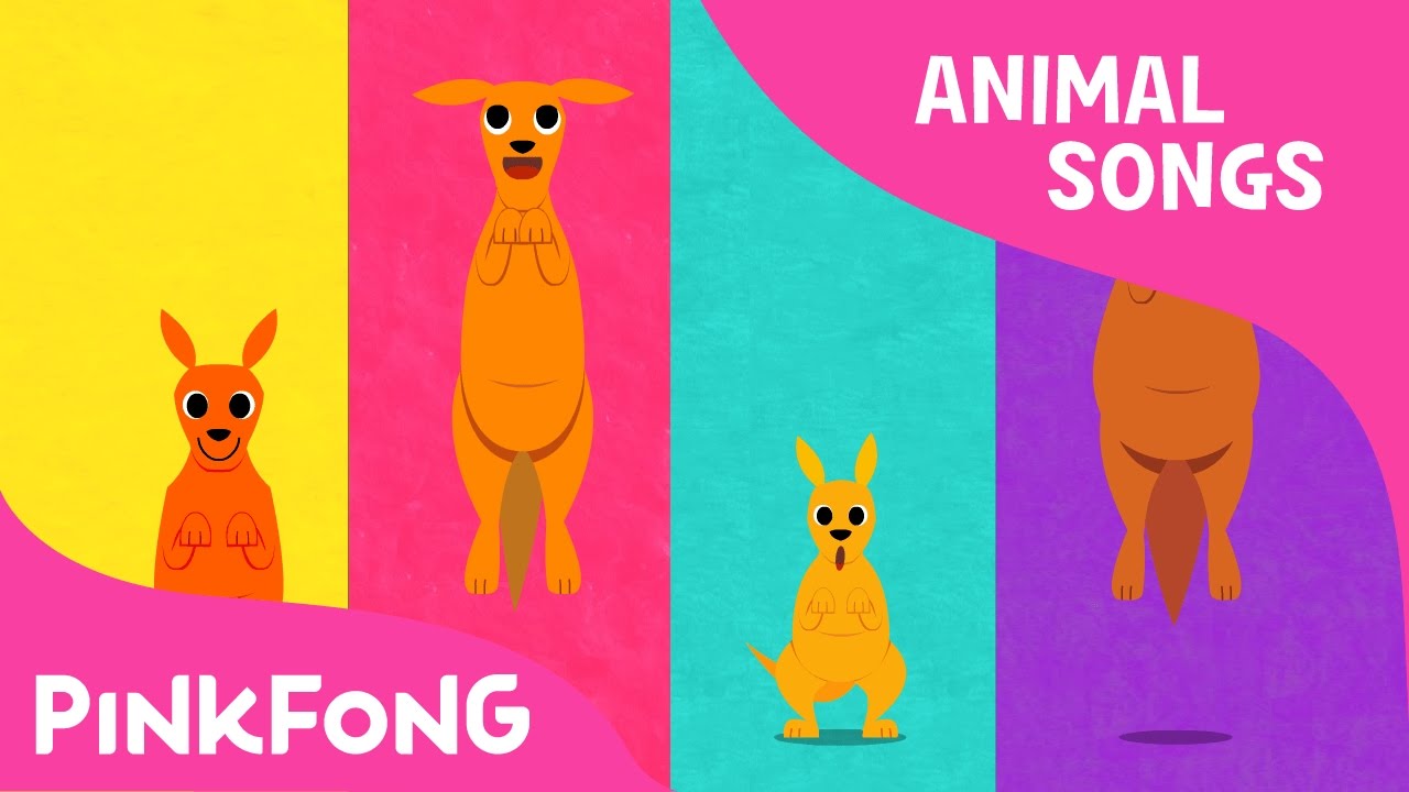 Looby Loo Kangaroo | Kangaroo | Animal Songs | Pinkfong Songs for Children