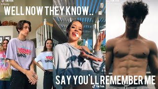 Well now they know, say you&#39;ll remember me tiktok dance compilation