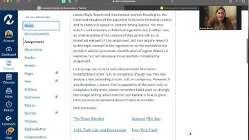 Contextual Analysis Video