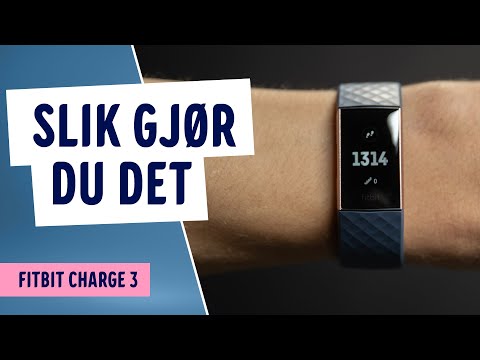 Hvordan synkronisere FitBit Charge 3