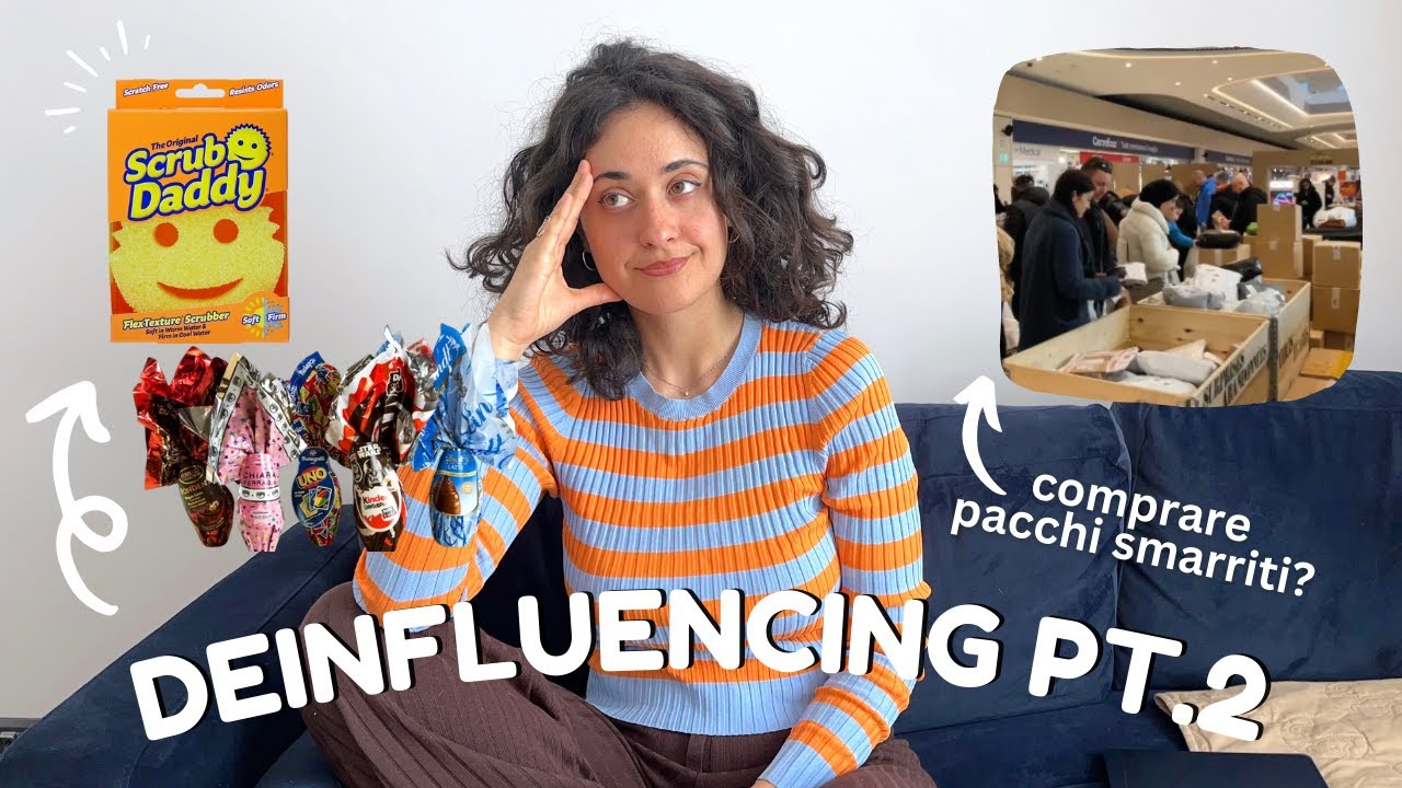 DEINFLUENCING PT. 2 - Uova di Pasqua, Acquisto Pacchi Amazon smarriti e spugne virali
