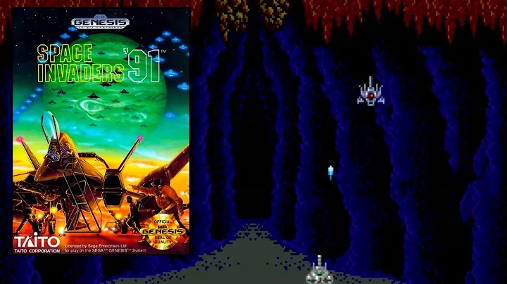 Space Invaders '91 (Sega Genesis) Mike Matei Live
