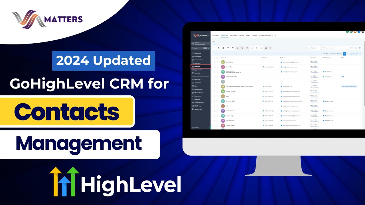 Master GoHighLevel Contact Management: A Complete Guide | 2024 updated | VA Matters
