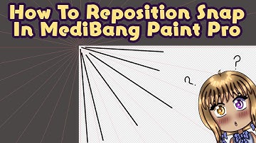 How To Reposition / Move Snap In MediBang Paint Pro! Art Tutorial!