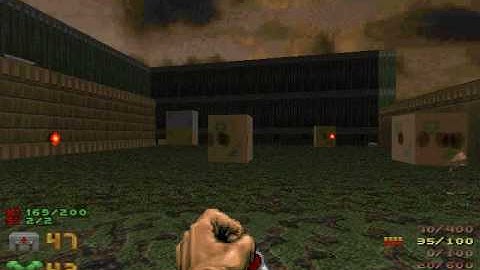 1Monster (Doom II wad) Map 02: Hangar of Evil UV MAX