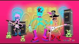 Video thumbnail of "El Baile del Sapo - 🐸Canción de Halloween 🐸- Time Warp"