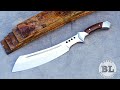 Making a Chopper Knife from a truck leaf spring - My Best knives