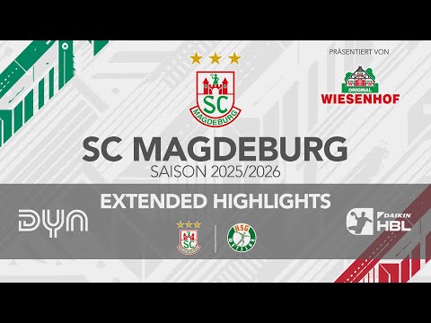 Extended Highlights: SC Magdeburg vs. HSG Wetzlar | DAIKIN HBL | Matchday 13, 25/26 season |