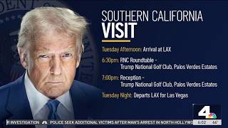 President Trump to host golf course fundraiser in SoCal