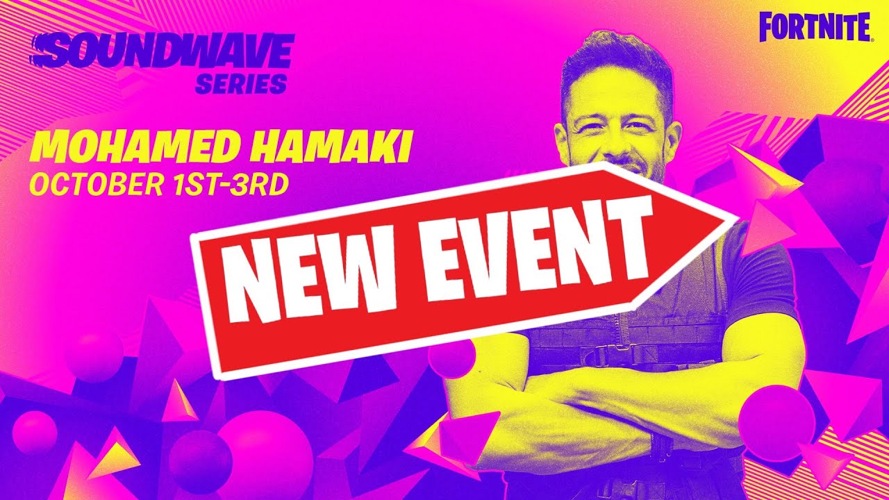 MOHAMED HAMAKI | FORTNITE PRESENTS THE SOUNDWAVE SERIES #shorts