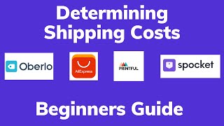 🔴 How much should I charge for SHIPPING on Shopify 2020