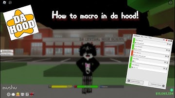 🌟How to run fast! ( Macro ) In Da Hood! *AFTER PATCH🌌* *STARS USE⭐* | Mushu
