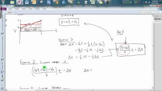 Unit 3 - Constant Acceleration Equations Derived