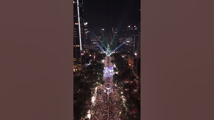 El sonido de polimarch pone a bailar a los 200 mil asistentes en el angel de la independencia