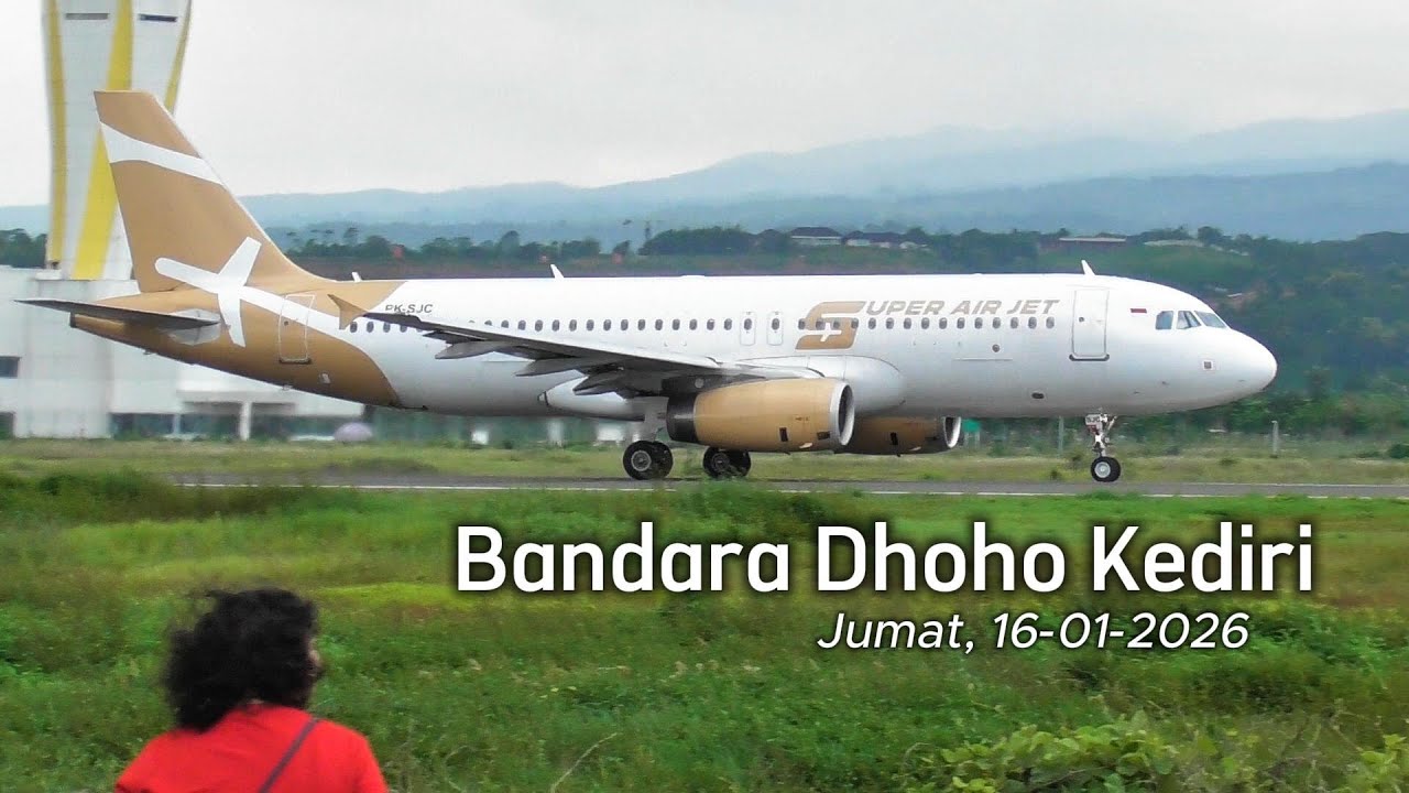 Semakin Ramai.! Penerbangan Hari Ini Bareng Jamaah Umroh Dari Kediri | Bandara Dhoho Kediri