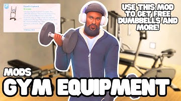 NEW Functional Gym Equipment! Elliptical, Rowing, and Summit Machines (+How to Install) | The Sims 4