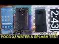 POCO X3 NFC Water Test & Splash Test | IP 53 Rating Check | DOES IT SURVIVE ?