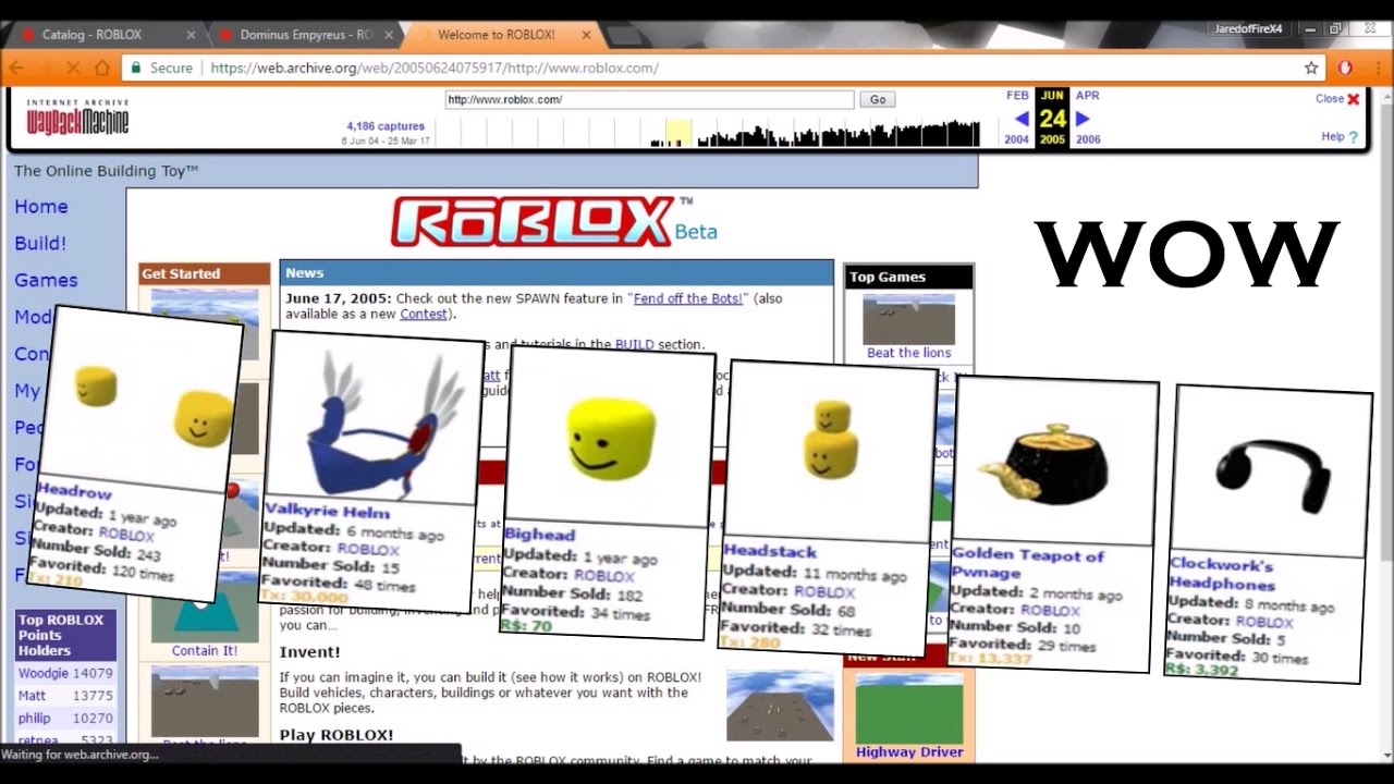 Looking Back Roblox From 2004 2012 Youtube - roblox year 2004