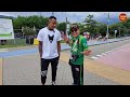 Sebastian Villa(Boca Juñior) conversa con Saoco en el Mundialito de Bello(Antioquia)