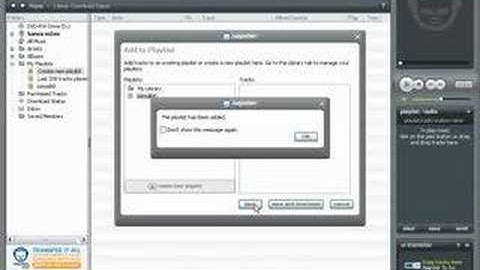 Add Playlist to Sansa MP3 Player Using Napster