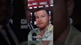 Canelo RESPONDS to Terence Crawford fight at catchweight; TELLS him to come to 168!