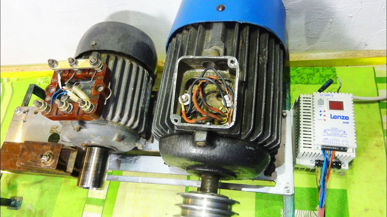 Маленький частотник на мощный электромотор Что произойдет?