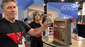 CEDIA Expo 2023: X-Spot Demos the Groove, Slackbox Bubble for Motorized Blinds at Selective Designs