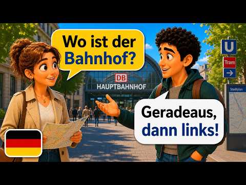 50 Simple Dialogues in German | Everyday Situations for Beginners (A1–A2)
