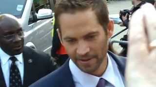 Paul Walker World Premiere of Fast and Furious 6 in London May 7th, 2013 screenshot 5