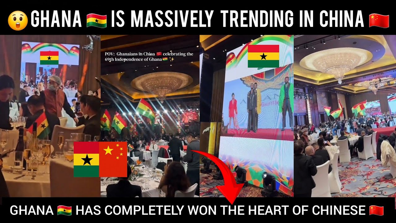Ого! 😲 Гана 🇬🇭 невероятно популярна в Китае 🇨🇳 именно из-за этого...