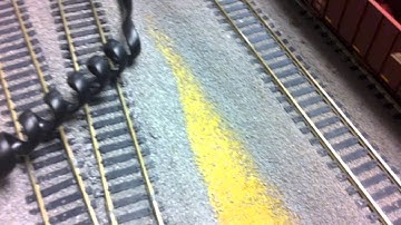 BNSF "Arlington Sub" Layout Update 7:  Ballast and Loco Update