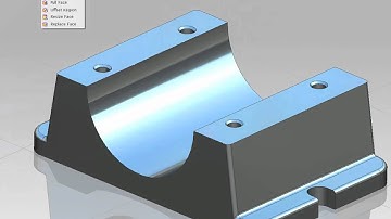 NX: Synchronous Modeling - Pull & Move Face