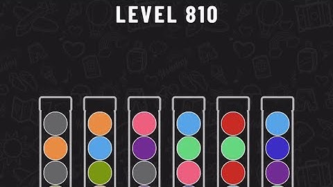 Ball Sort Puzzle Level 810 #ballsortpuzzle #ballsortpuzzlegameplay #puzzlegame #mobilegames